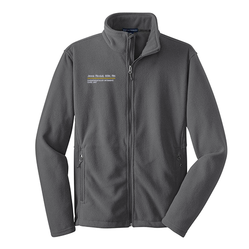 Port Authority Value Fleece Jacket -- Iron Grey