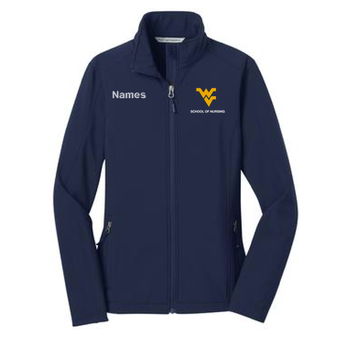 WOMEN'S Port Authority Core Soft Shell Jacket -- Dress Blue Navy