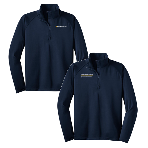 Sport Tek Sport Wick Stretch Half Zip Pullover -- True Navy