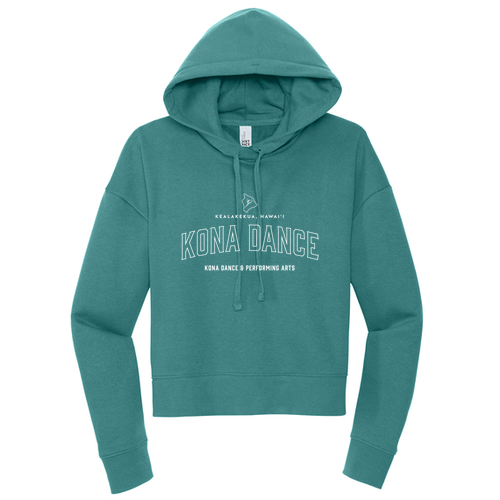 District Women's V.I.T. Fleece Hoodie -- Eucalyptus Blue
