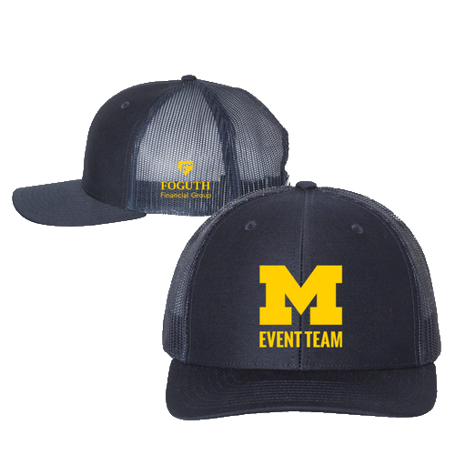 Richardson Snapback Trucker Cap -- Navy