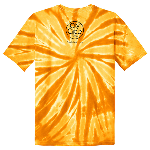 Port and Company Tie Dye Tee -- Gold