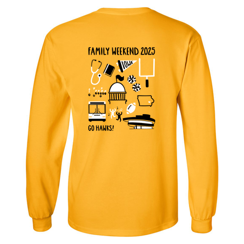 Gildan Ultra Cotton Longsleeve Basic T-Shirt -- Gold