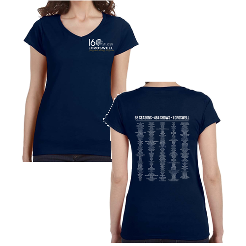 Gildan Ladies' SoftStyle® Fitted V-Neck T-Shirt -- Navy