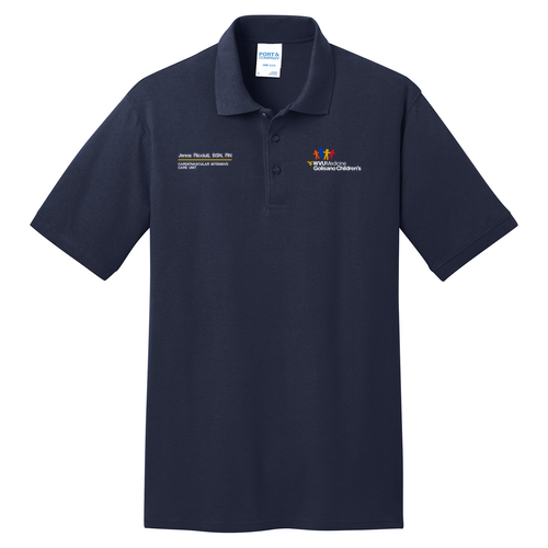 Port and Company Core Blend Pique Polo -- Deep Navy