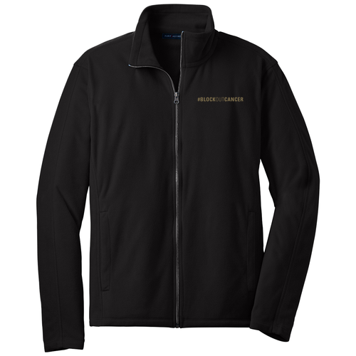 Mens/Unisex Port Authority Microfleece Jacket -- Black
