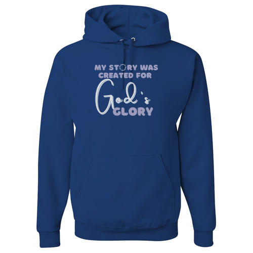 God's Glory Hoodie -- Royal