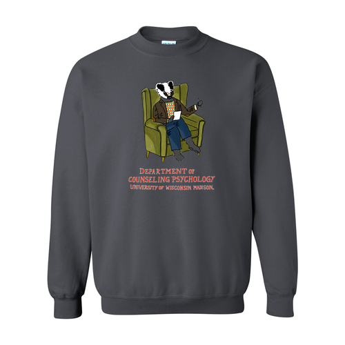 Gildan Heavy Blend Crew Neck Sweatshirt -- Charcoal