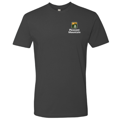 Pleasant Mountain Logo 2 Full color -- Short Sleeve Heavy Metal