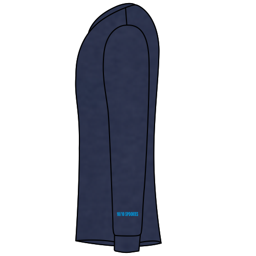 J. America BTB Fleece Crew -Blue Ink- True Navy