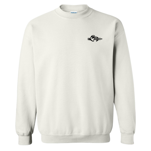 Gildan Heavy Blend Crew Neck Sweatshirt -- White