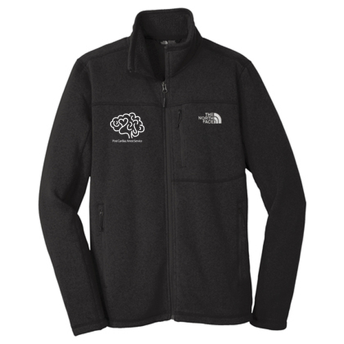 The North Face Sweater Fleece Jacket -- Black Heather