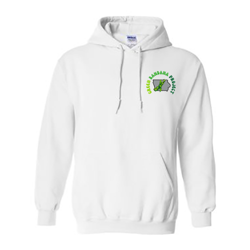 Gildan Heavy Blend Hooded Sweatshirt -- White