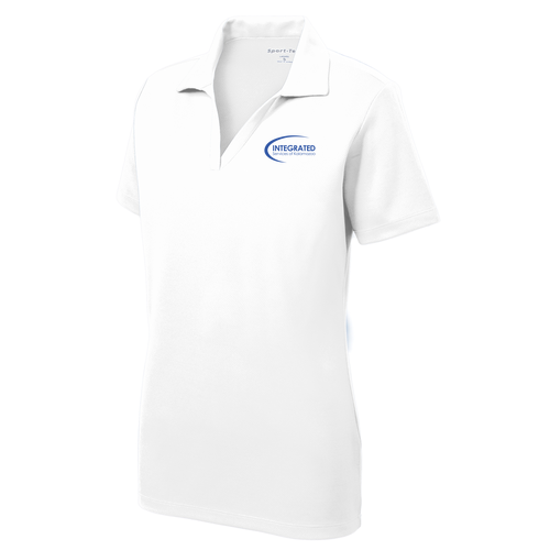 Sport-Tek Ladies PosiCharge RacerMesh Polo -- White