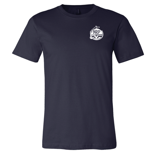 Bella Canvas Soft Fitted Jersey T-Shirt -- Navy