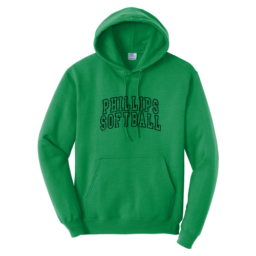 Port and Company Core Fleece Pullover Hooded Sweatshirt -- Kelly