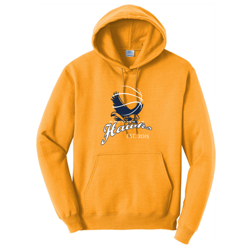 Port and Company Core Fleece Pullover Hooded Sweatshirt -- Gold