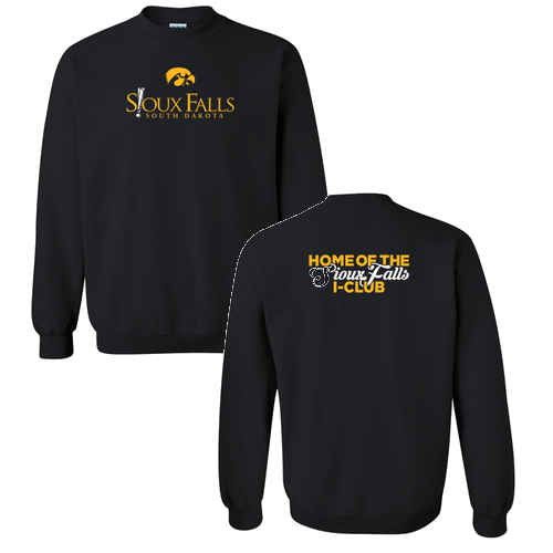 Gildan Heavy Blend Crew Neck Sweatshirt -- Black