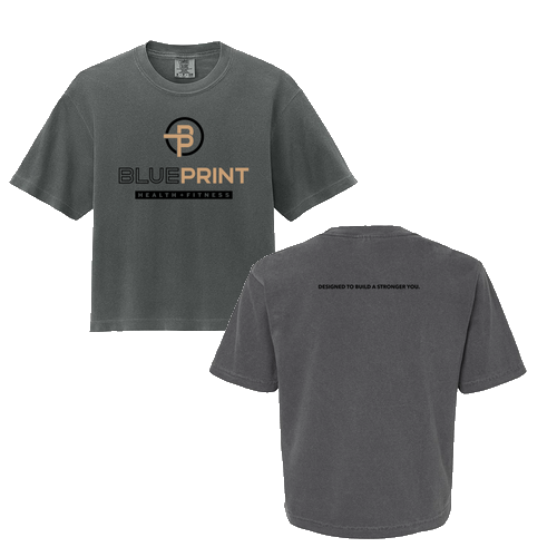 Comfort Colors Women's Garment-Dyed Heavyweight Boxy T-Shirt -- Pepper