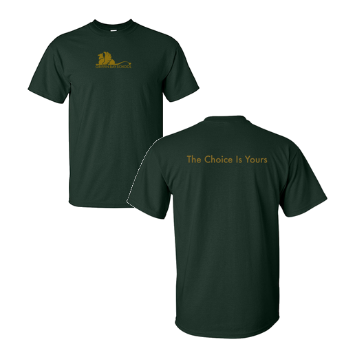 Gildan Ultra Cotton Basic T-Shirt -- Forest Green