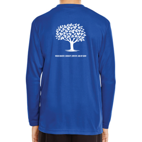 Team 365 Youth Zone Performance Long-Sleeve T-Shirt -- Sport Royal