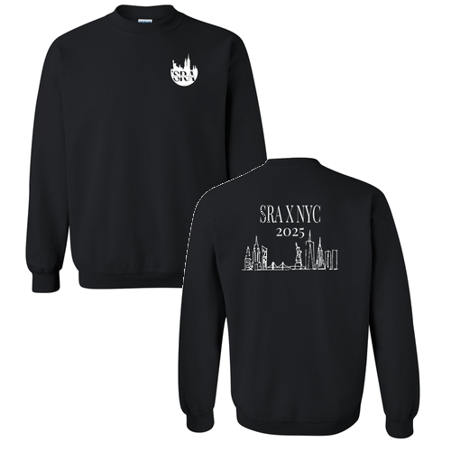 Gildan Heavy Blend Crew Neck Sweatshirt -- Black