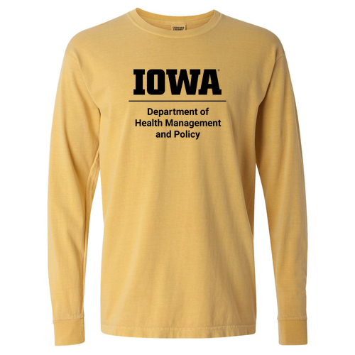 Comfort Colors Ringspun Long Sleeve Tee -- Mustard