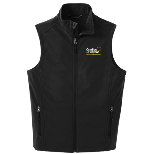 Port Authority Core Soft Shell Vest -- Black
