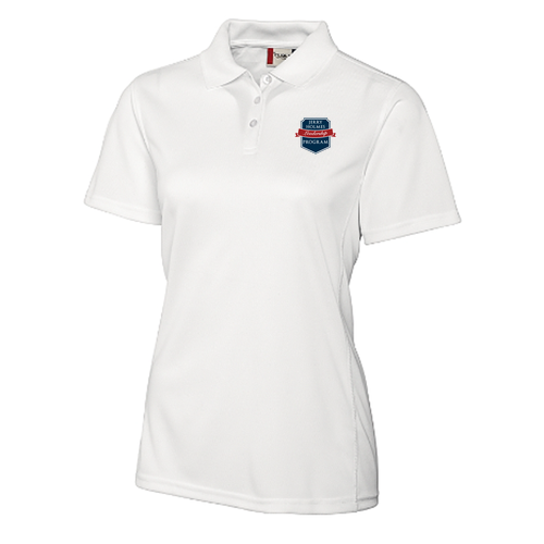 Clique Ladies Ice Pique Polo -- White