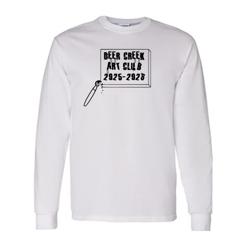 Gildan Heavy Cotton Longsleeve Basic T-Shirt -- White