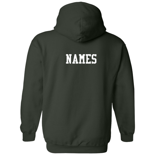 Gildan Heavy Blend Hooded Sweatshirt -- Forest Green
