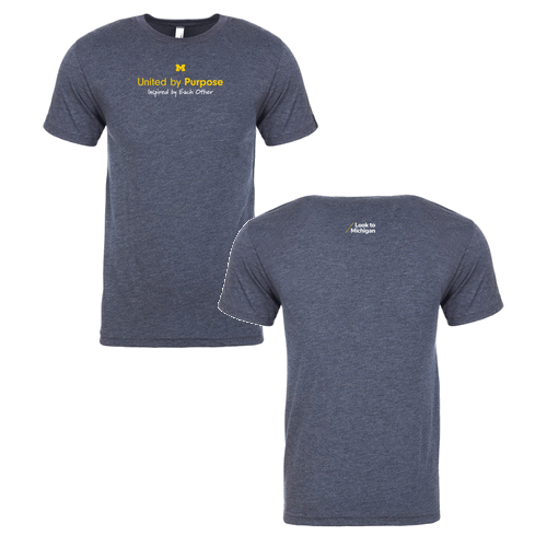 Next Level Soft Fitted Triblend Tee -- Vintage Navy