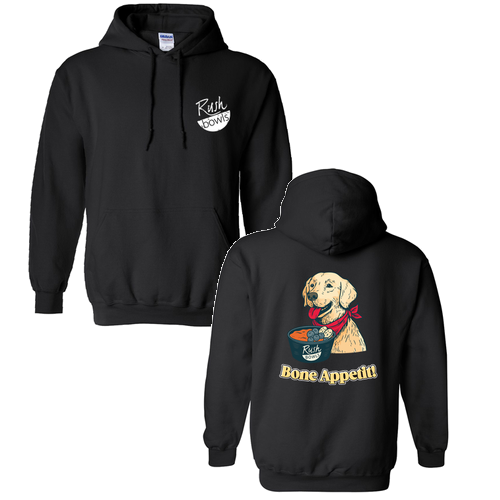 Bow Wow Hoodie -- Black