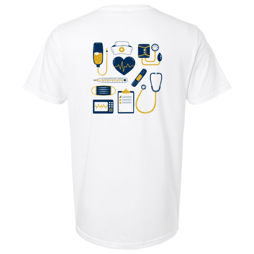 Nursing Tools Gildan SoftStyle T-Shirt -- White