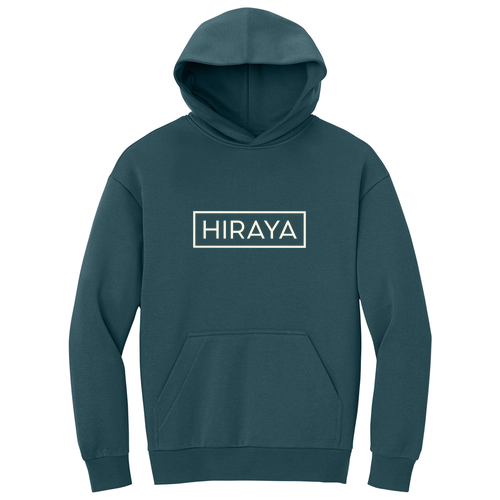 Hiraya Classic Logo Hoodie -- Deep Cyan