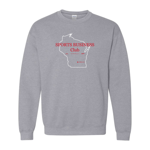 Gildan Heavy Blend Crew Neck Sweatshirt -- Sport Grey