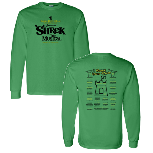 Gildan Heavy Cotton Longsleeve Basic T-Shirt -- Irish Green