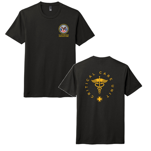 District Made Perfect Tri Crew Tee -- Black