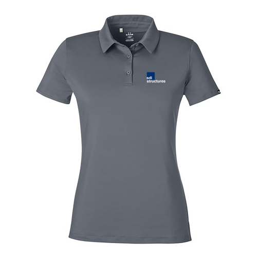 Under Armour Ladies' Recycled Polo -- Castlerock / White, $109