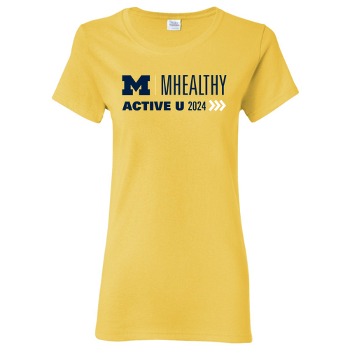 Ladies 100% Cotton Tee -- Daisy