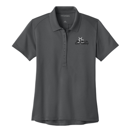 Port Authority Chemistry Women’s Wearever Performance Pique Polo -- Storm Grey