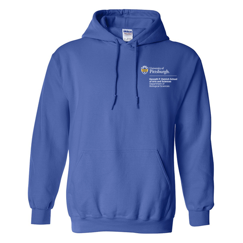 Biological Sciences Gildan Heavy Blend Hooded Sweatshirt -- Royal