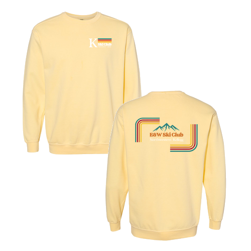 Comfort Colors Crewneck Sweatshirt -- Butter