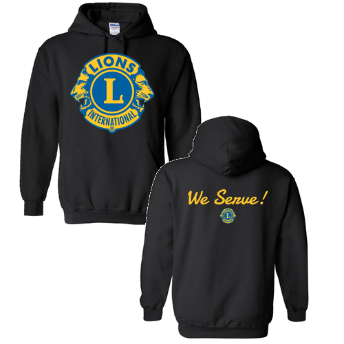 Gildan Heavy Blend Hooded Sweatshirt -- Black