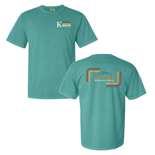 Comfort Colors Ringspun Garment Dyed T Shirt -- Sea Foam