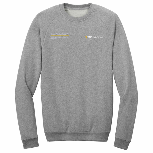 District® Cloud Fleece Crew -- Heathered Steel