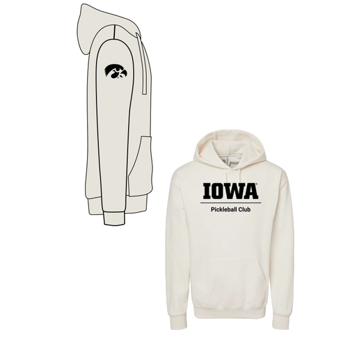 Jerzees 8 oz 50/50 Nublend Adult Hooded Sweatshirt -- Sweet Cream Heather