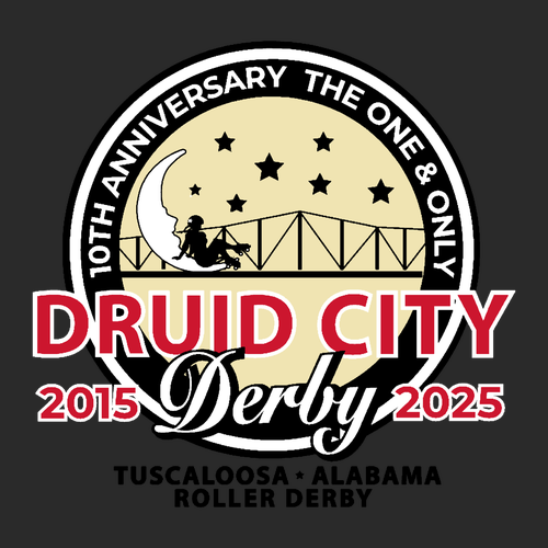 Druid City Derby Anniversary Boxy Tee