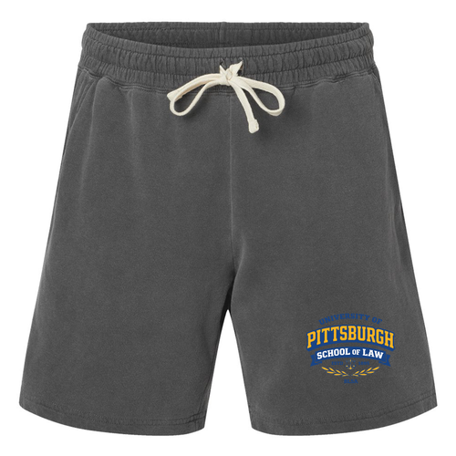 Comfort Colors Unisex Garment-Dyed Lightweight Fleece Sweat Shorts -- Pepper