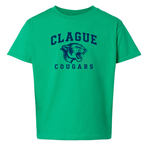 Youth Gildan Softstyle T-Shirt -- Heather Irish Green